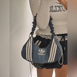 Adidas Reworked Denim Shoulder Bag